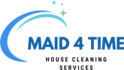 Maid 4 Time Home Cleaning Service Logo